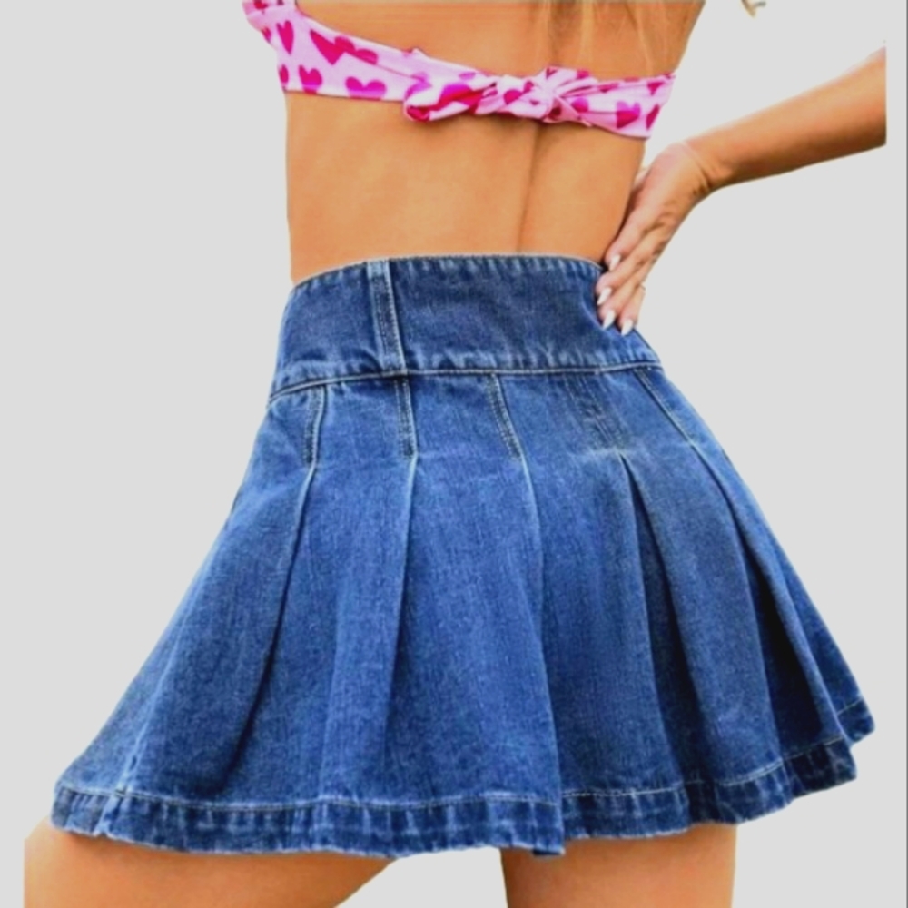 (3/$25) No Boundaries Jean Mini Skirt
